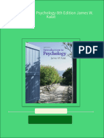 Introduction To Psychology 8th Edition James W. Kalat 2024 Scribd Download