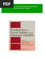 Probiotics in Food Safety and Human Health 1st Edition Ipek Goktepe Download PDF