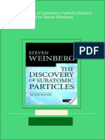 The Discovery of Subatomic Particles Revised Edition Steven Weinberg 2024 Scribd Download