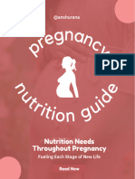 Nutritional Needs Throughout Pregnancy