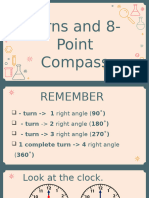 Day 1 - Turns and 8-Point Compass