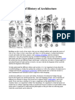 Importance of History of Architecture As A Subject in Architecture College