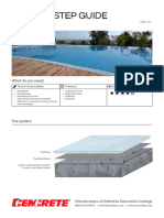 Cemcrete Poolcrete Step-By-Step Guide