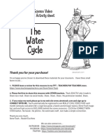 THE-WATER-CYCLE - Question and Activity Sheet