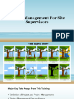 Project Management For Site Supervisor - Rev2