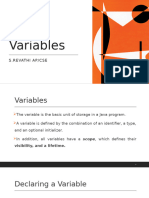 Variables