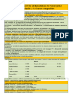 Cessation Activité Et Liquidation Entreprise Individuelle - Écritures Comptables