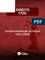 Constitucionalização Do Direito e LINDB