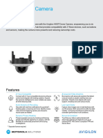 Avigilon h6xp Dome Camera Datasheet en