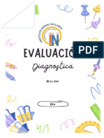 Evaluacion Diagnostica 6grado 2024 2025