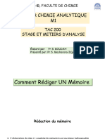 Comment Rédiger Un Mémoire