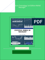 Ebooks File Statistical Models in Toxicology 1st Edition Mehdi Razzaghi All Chapters