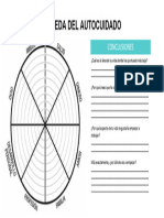 Plantilla Rueda Del Autocuidado