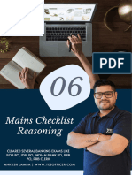 Mains Checklist Reasoning 6