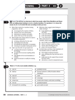 c1 Advanced Listening Part 3