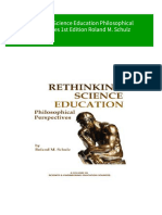 Where Can Buy Rethinking Science Education Philosophical Perspectives 1st Edition Roland M. Schulz Ebook With Cheap Price