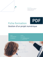 Gestion D Un Projet Numerique