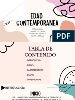 Edad Contemporanea