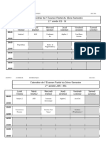 Calendrier-Examen-Partiel - Sem2-21 - 22 - Copie - Copie