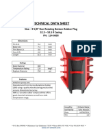 114-0095 (Non-Rotating Bottom Rubber Plug)