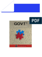 Get GOVT 10: Principles of American Government 10th Edition Edward I. Sidlow - Ebook PDF Free All Chapters