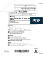 Edexcel GCSE History Booklet B1 QP 2