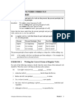 Verb Use Practice