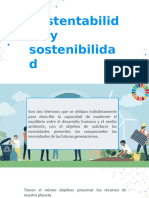 Sustentabilidad y Sostenibilidad.