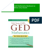 Full McGraw Hill S GED Mathematics Workbook 1st Edition Jerry Howett Ebook All Chapters