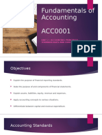 Unit 2 - Accounting Principles Terminologies and Concepts