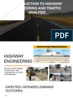 Introduction To Highway Engineering and Traffic Analysis