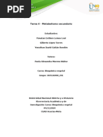 Tarea 4 - Metabolismo Secundario..