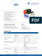 Hydraulex Star Series 550 2stage Servo Valve Data Sheet