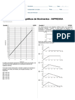 Lista de Exercicios de Graficos de Movimentos Impressa