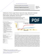 Stabilization of Basic Oxygen Furnace Slag by Hot-Stage Carbonation Treatment