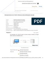 Revisar Envio Do Teste - Prova de Recuperação Online - ..