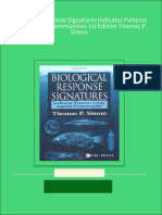 Buy Ebook Biological Response Signatures Indicator Patterns Using Aquatic Communities 1st Edition Thomas P. Simon Cheap Price