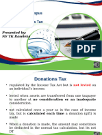 Donations Tax A