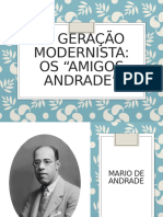 1 - Geracao - Modernista Mario de Andrade