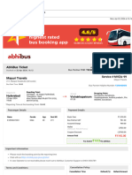 Bus TKT V9gmail - Ticket For Hyderabad-Vishakhapatnam