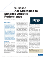 Evidence-Based Nutritional Strategies To Enhance Athletic Performance.