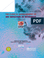 Myanmar Guidelines Clinical Management Hiv Infection 2014