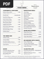 J Bar - Food Menu - A3 Size - ADZ 1