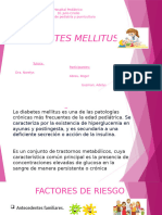 Diabetes Mellitus Pediatria