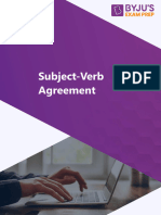 Subject Verb Agreement 821671730318554