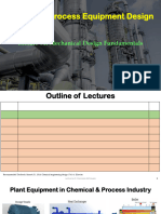 Week 01 - Equipment Design Lecture