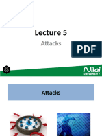 Lecture 5 - Attacks