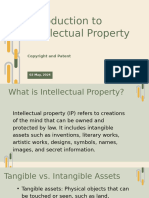 Intro To Intellectual Property