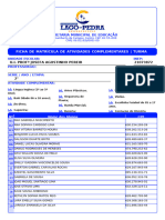 Ficha Complementar 2º Ano