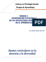 U5 - Ajustes Curriculares